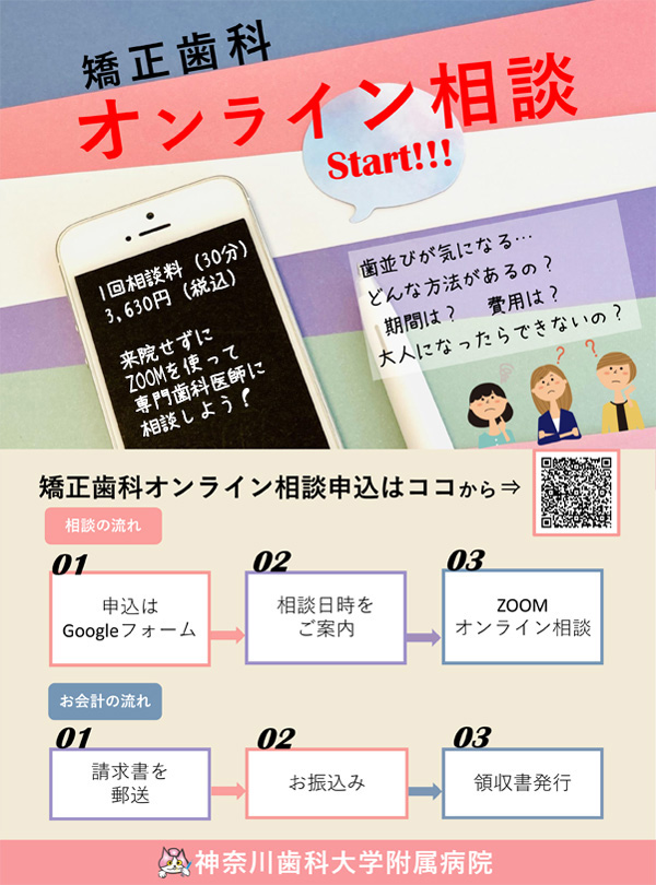 矯正歯科オンライン相談